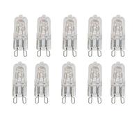 JZLBBC Ampoule Halogen G9 230V 20W Capsule Ampoule G9 Lampe De Base Halogènes Ampoules Capsule G9 Blanc Chaud Dimmable,40W,10Pc