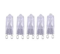 JZLBBC Ampoule Halogène G9 40W 230V 60W Dimmable T4 G9 Bi-Pin Base Ampoule Lampes Halogènes G9 Lampe À Capsule Transparente Blanc Chaud,40W,5Pc