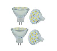 JZLBBC Ampoules LED GU4 MR11 Lampe LED MR11 220V 3W Prise GU4.0 Éclairage Encastré Blanc Chaud,Blanc Chaud,5W-4PC