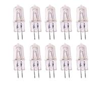 JZLBBC G4 220V 50W Ampoules Halogènes Base À Broche Halogène Lampe 20W G4 230V 35W Dimmable Blanc Chaud,10W,10Pc