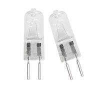 JZLBBC GY6.35 20W Ampoules halogènes G6.35 230v 50w Ampoule à capsule transparente G6.35 75W Lampe 2 broches Dimmable 2700K Blanc chaud 10PCS 50W