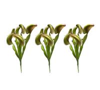 JZLEJC 3pcs 15, 8 Pouces artificiels Venus Fly Trap Plants à Vie de 8 têtes Réutilisables pour Office Home Garden