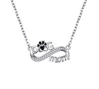 JZMSJF Collier en argent sterling 925 avec pendentif en forme de cœur avec inscription « I Love You Mom » - Pour mère, femme, épouse