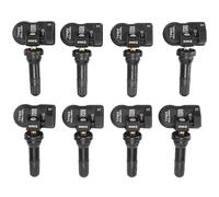 Jzoowar 8Pcs Capteur de Pression des Pneus Programmable MX Sensor 315MHZ+433MHz 2 en 1 Système de Surveillance des Capteurs de Pression des Pneus Outil TPMS Universel Modifiable- Pièces Accessoir