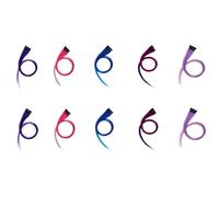 Jzoowar Extension de Cheveux à Reflets Arc-En-Ciel, ÉPingle à Cheveux Longue et Lisse, Pince à Cheveux pour Cheveux, 3,2X55Cm