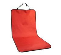 Jzoowar Housse de Siège de Voiture Étanche pour Animaux de Compagnie, Coussin de Protection Arrière, Voyage en Toute Sécurité pour Stonego et Chiens Rouge
