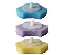 Jzoowar Système de Nettoyage de Toilettes Jetables Brosse de Recharge Jetable pour Toilettes Recharges Jetables dans Les Toilettes - 50 Recharges Installation Facile