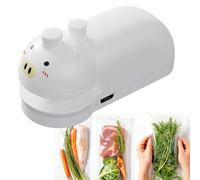 Jzphkvnxl Fermeture Sac | Scelleuse Thermo Aimantable Mini Rechargeable | Scelleur Rechargeable Compact pour Aliments Cuisine Voyage Snacks Viande Conservation