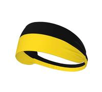 JZQZH Bandeau de sport avec drapeau du Bade-Wurtemberg - Hautement élastique - Respirant - Léger et durable - Pour course à pied, fitness, yoga, cyclisme