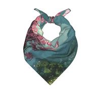 JZQZH Flying Kites In Spring Bandanas polyvalents, tendance, doux, design minimaliste pour rendez-vous galant, voyage