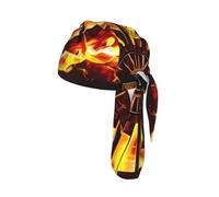 JZQZH Turning The Flame Casquette de cyclisme légère à séchage rapide Absorbe la transpiration pour sports de plein air quotidiens Noir