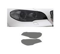 JZsmsai Film Protection Phare pour BMW X5 E70 2007-2013 F15 2014-2018 G05 2019-2024, Film Protecteur pour phares de Voiture Noir fumé/Transparent