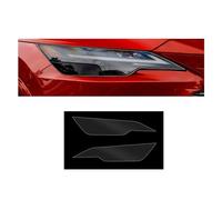 JZsmsai Film Protection Phare pour Lexus RX 4e RX350 RX300 RX450H 2016-2023, Autocollant Transparent en TPU Noir fumé pour Protection des phares de Voiture