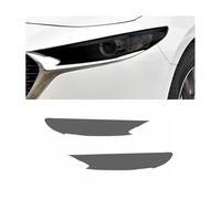 JZsmsai Film Protection Phare pour Mazda 3 2019-2021, 1 Paire de Films de Protection teintés pour phares de Voiture Autocollants Transparents en TPU Noir fumé