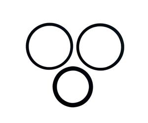 JZSMY Lot de 3 joints de rechange en silicone pour Intex 11778 Whirlpool Spa, sortie d'admission, joint torique et base de contrôle, joints d'étanchéité A/B/C, pièces étanches pour entretien Pure Spa