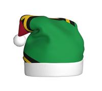 JZSTY Chapeau de Noël polyvalent avec imprimé drapeau exquis du Vanuatu pour Noël, Nouvel An, fêtes de fin d'année, fournitures de fête