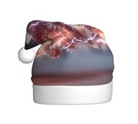 JZSTY Chapeau de Noël polyvalent avec imprimés exquis Nova Eruption pour Noël, Nouvel An, fêtes festives, fournitures de fête