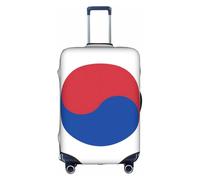 JZSTY Durable et élégant Drapeau de la République de Corée Housse de Valise pour Voyage et Affaires Résistant aux Rayures et à la Poussière, blanc, très grand