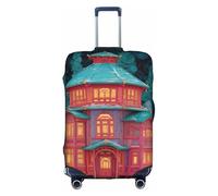 JZSTY Housse de Valise Alcôve Enchanted Alcôve Durable et Élégant pour Voyage et Affaires Résistant aux Rayures et à la Poussière, blanc, très grand