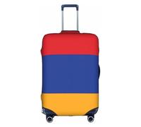 JZSTY Housse de Valise Drapeau Arménie Durable et Élégant pour Voyage et Affaires Résistant aux Rayures et à la Poussière, blanc, S