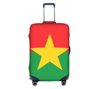 JZSTY Housse de Valise Drapeau du Burkina Faso Durable et Élégant pour Voyage et Affaires Résistant aux Rayures et à la Poussière, blanc, très grand