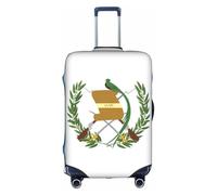 JZSTY Housse de Valise Drapeau Guatemala Durable et Élégant pour Voyage et Affaires Résistant aux Rayures et à la Poussière, blanc, très grand