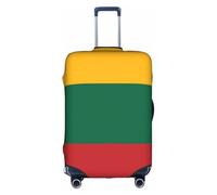 JZSTY Housse de Valise Drapeau Lituanie Durable et Élégant pour Voyage et Affaires Résistant aux Rayures et à la Poussière, blanc, très grand