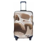 JZSTY Housse de valise durable et élégante Sands of Eternity pour voyage et affaires, résistante aux rayures et à la poussière, blanc, S