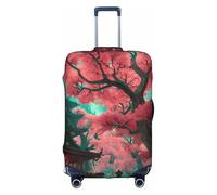 JZSTY Housse de Valise Elysium de Jardin Durable et Élégant pour Voyage et Affaires Résistant aux Rayures et à la Poussière, blanc, très grand