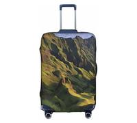 JZSTY Housse de Valise Highland Echo Durable et Élégant pour Voyage et Affaires Résistant aux Rayures et à la Poussière, blanc, très grand