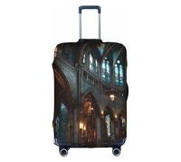 JZSTY Housse de Valise Holy Reverence durable et élégante pour voyage et affaires, résistante aux rayures et à la poussière, blanc, très grand
