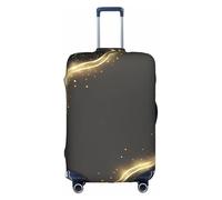 JZSTY Housse de valise Nebulon Wave durable et élégante pour voyage et affaires, résistante aux rayures et à la poussière, blanc, très grand