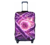 JZSTY Housse de valise résistante et élégante Ion Glow pour voyage et affaires, résistante aux rayures et à la poussière, blanc, très grand
