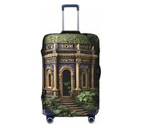 JZSTY Housse de Valise Sanctuaire Secret Sanctuary Durable et Élégant pour Voyage et Affaires Résistant aux Rayures et à la Poussière, blanc, très grand