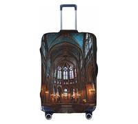 JZSTY Housse de Valise Solennelle Eglise Solennelle pour Voyage et Affaires Résistant aux Rayures et à la Poussière, blanc, M