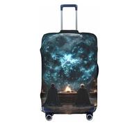 JZSTY Housse de Valise Temple Magique Durable et Élégant pour Voyage et Affaires Résistant aux Rayures et à la Poussière, blanc, très grand