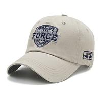 JZTDYPP Casquette Homme Casquette De Baseball Brodée avec Lettres pour Femmes Et Hommes, Style Punk, Snapback, Chapeau De Soleil, Style Hip-Hop, Chapeau D'Été, Casquette De Camionneur, Beige, Tai
