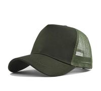 JZTDYPP Casquette Homme Casquette De Baseball Rigide À 5 Panneaux en Maille Style Hip-Hop pour Homme Et Femme, Respirante, Couleur Unie, Style 13, Taille Unique
