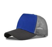JZTDYPP Casquette Homme Casquette De Baseball Rigide À 5 Panneaux en Maille Style Hip-Hop pour Homme Et Femme, Respirante, Couleur Unie, Style 7, Taille Unique