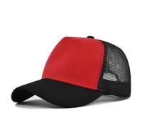 JZTDYPP Casquette Homme Casquette De Baseball Rigide À 5 Panneaux en Maille Style Hip-Hop pour Homme Et Femme, Respirante, Couleur Unie, Style 12, Taille Unique