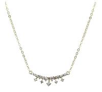 JZWCHQ 14K Pavé Crystal Crown Pendant clavicule Collier de chaîne de chaîne Femmes Accessoires de bijoux fabriqués en Chine