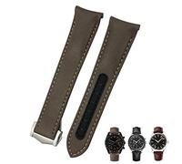 JZWCHQ 19 mm 20 mm 21 mm en cuir authentique Courant.