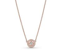 JZWCHQ 2 conceptions Colliers de tour de cou allure vintage pour femmes collier pendentif transparent femelle 925 bijoux de chaîne en argent sterling