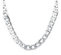 JZWCHQ 20/24 pouces 10 mm Collier de latérale complète pour femme homme de mariage bijou de mariage fait en Chine