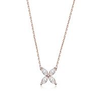 JZWCHQ 3 * 6 mm 1,2 Carat Couper un collier Moisanite complet pour les femmes S925 Bijoux en argent sterling