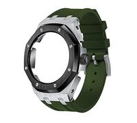 JZWCHQ 4th GA2100 All Metal Watch Band Band Strap Remplacement Accessoires de remplacement pour Mens GA2100 / GA-2110