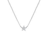 JZWCHQ 925 Collier Snowflake Zircon Collier Pendant pour femmes Accessoires de mariage Bijoux Fine