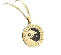 JZWCHQ 925 Collier Yang Yang Silver Yang pour Femmes Hommes Tai Chi Yin Yang Pendant Collier Religieux Colliers Yin Yang Collier Yang pour Hommes Yin Yang Pendant