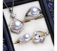 JZWCHQ Accessoires 925 Collier de pendentif en argent sterling