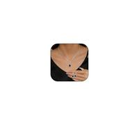 JZWCHQ Accessoires Filles Brides DE Mariage Silver Righestone Collier en Larmes Colliers d'oreilles Set Bridal Bridesmaid Prom Costume Forme Bijoux pour Les Femmes Habiller 2024 Cadeaux